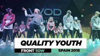 QUALITY YOUTH  | Junior Division | FRONTROW | World of Dance Spain 2018 | #WODSP18