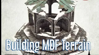 Unbox and Building Kromlech Enchanted Well. Frostgrave Terrain.