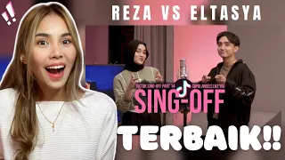 Reza Darmawangsa Vs Eltasya Natasya  SING -OFF TIKTOK SONGS PART 14|😱🤩 Reaction