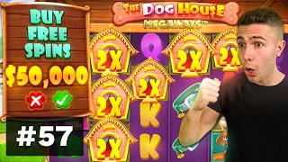 $50000 BONUS BUY on Dog House Megaways, Release the Kraken PAYING - AyeZee Stream Highlights #57