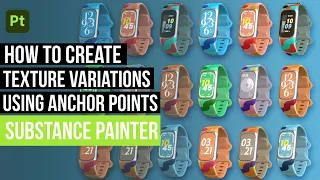 Texturing Pro Tip: Creating texture variations in Substance Painter using Anchor Points