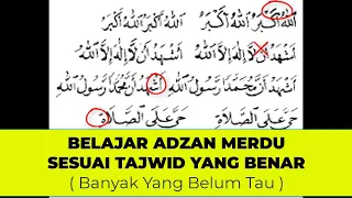 Tutorial Adzan Yang Benar Sesuai Ilmu Tajwid, Jangan Sampai Terbalik ya