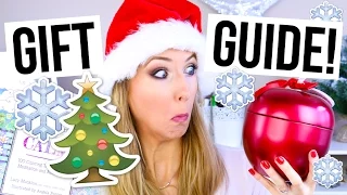 CHRISTMAS HOLIDAY GIFT GUIDE! || All Under $100, DIY Ideas, For Girls & Guys!