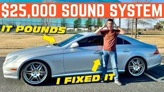 I FIXED The $25,000+ Sound System In My NEW Mercedes *It's INSANE*
