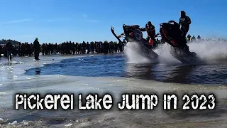 Pickerel Lake Jump In 2023 with Let Er Rip SXS