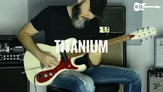 David Guetta ft. Sia - Titanium - Metal Guitar Cover by Kfir Ochaion