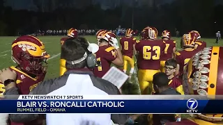 Highlights: Roncalli Catholic rides Alex Rodgers to win over Blair