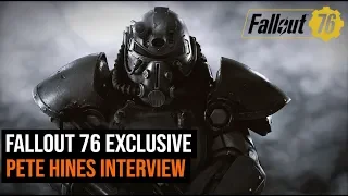 Golden Joystick Awards 2018 - Exclusive Fallout 76 Pete Hines interview