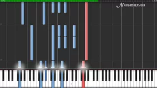 Nino Rota - The godfather's waltz (OST Godfather) Piano Tutorial (Synthesia + Sheets + MIDI)