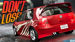 I Lose = My Car is GONE! No Restarts! - NFS Underground Permadeath Challenge | KuruHS