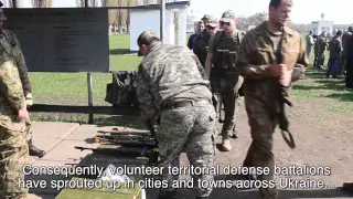 Ukrainian Civilians Prepare for War