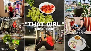 "THAT GIRL" night routine | EveningHabits If You Are Not A Morning Person, Productive & *aesthetic*