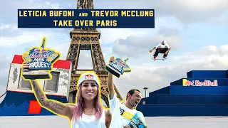 Queen and King of Paris: Leticia Bufoni and Trevor McClung | RED BULL PARIS CONQUEST