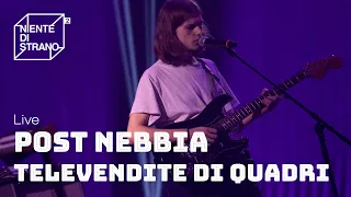 Post Nebbia live a Niente di Strano - Televendite di Quadri - Alcatraz 4 Novembre 2020