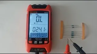 How to turn on hidden ohmmeter function in Aneng SZ02 V1.6