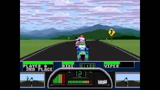 Road Rash II ... (Sega Genesis) Gameplay