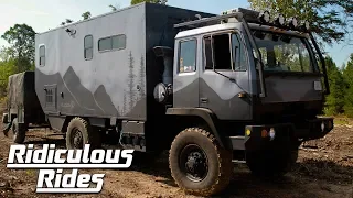 Couple Transform Military Truck Into Dream Mobile Home | RIDICULOUS RIDES