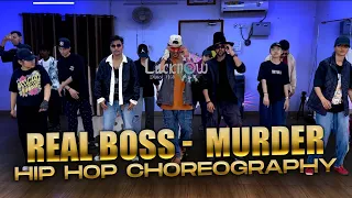 REAL BOSS - MURDER I LUCKNOW DANCE HUB I HIP HOP CHOREOGRAPHY