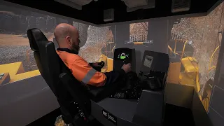 CYBERMINE Cat D10T Dozer Simulator