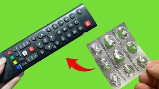 You won't throw empty medicine packets in the trash anymore!How to fix remote control