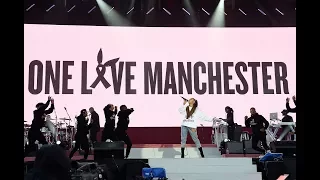 All Ariana Grande's songs during One Love Manchester concert