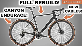 Restoring a Canyon Endurace! Road Bike Rebuild Service!