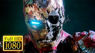 Zombie Iron Man - Mysterio Illusion Scene in SPIDER MAN FAR FROM HOME Movie CLIP