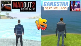 MadOut2 Big City Online vs Gangstar New Orleans Comparison | Open World Games Comparison