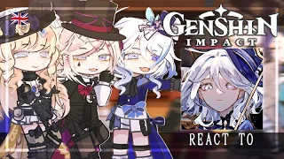 Fontaine React to the Traveler | Gacha Club | Genshin Impact