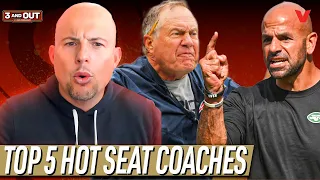 Top 5 Hot Seat Coaches: Will 2023 be Bill Belichick's last season with Patriots? | 3 & Out