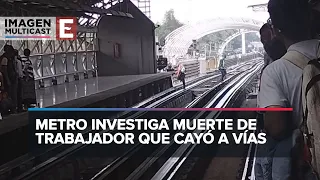 Trabajador del Metro muere luego de caer a las vías en la Línea B