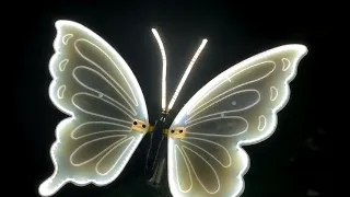 LED Butterfly light with auto flying