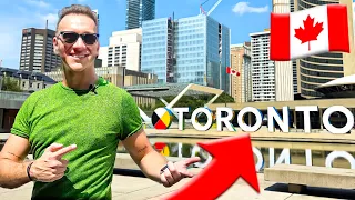 Asi es TORONTO, LA CIUDAD MAS GRANDE DE CANADÁ 🇨🇦 ¿Es un buen lugar para vivir? 🤔 Oscar Alejandro