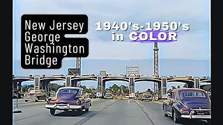New Jersey 1940's in Color w/Sound (REMASTERED)