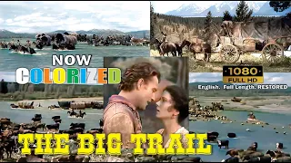 Western Movies | Full Length | Full Movie English. THE BIG TRAIL. J. Wayne. Colorized | Restored HD