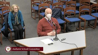 Amherst School Committee: February 16, 2023 (Part 2)