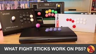 What FightSticks Work On PS5 - Testing Arcade Sticks On  Playstation 5 - Street Fighter 6 - Tekken 8