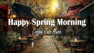 Happy Spring Morning | Relax with slow Jazz Piano music by Porch Ambience - Cozy sunlight ~Jazz 2024