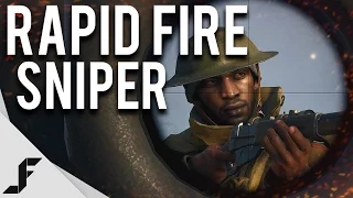 RAPID FIRE SNIPER - Battlefield 1