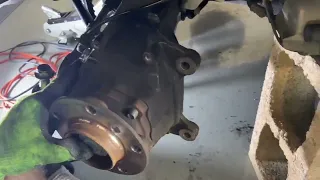 REMOVE CONTROL ARM 2015 BMW X3