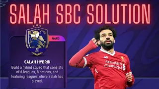 Salah hybrid | Mohamed Salah sbc solution [ EASIEST WAY TO COMPLETE ] MADFUT 22