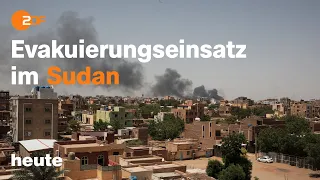 heute 19:00 Uhr 23.04.23 Evakuierung aus dem Sudan, Tarifstreit beendet, Kampf um Bachmut (english)