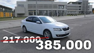 Verificare Skoda Octavia 200 000 in bord 380 000 km reali