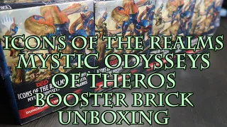 Icons of the Realms Mystic Odysseys of Theros Booster Brick Unboxing