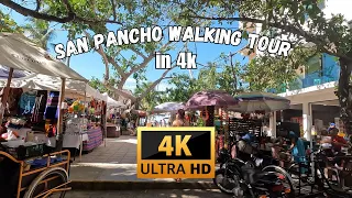 A walking tour on the beautiful town of San Pancho.