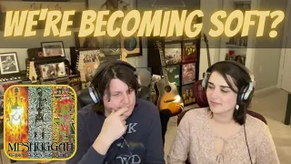 OUR FIRST REACTION TO Meshuggah  -  Future Breed Machine  | COUPLE REACTION