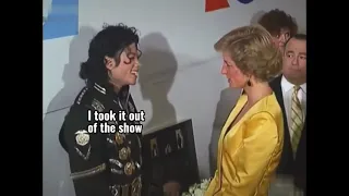 Michael Jackson On Meeting Princess Diana For The First Time #Shorts