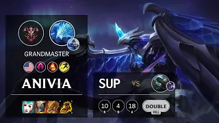 Anivia Support vs Senna - NA Grandmaster Patch 10.18