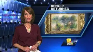 Once-stolen Renoir painting to be placed on display