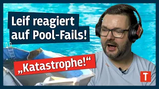 Poolbauer Leif reagiert auf Pool-Fails!